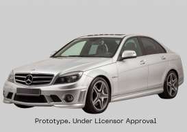 Mercedes Benz  - C63 AMG silver - 1:18 - GT Spirit - GT462 - GT462 | Toms Modelautos