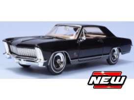 Buick  - Riviera 1965 black - 1:24 - Maisto - 31214B - mai31214B | Toms Modelautos