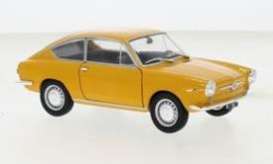 Fiat  - 850 Coupe 1965 dark yellow - 1:24 - Whitebox - 124168 - WB124168 | Tom's Modelauto's