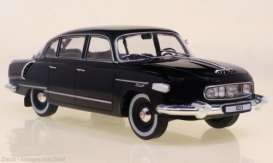 Tatra  - 603 1956 black - 1:24 - Whitebox - 124215 - WB124215 | Tom's Modelauto's