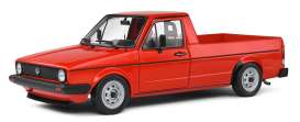 Volkswagen  - Caddy MK1 1982 red - 1:18 - Solido - 1803511 - soli1803511 | Toms Modelautos