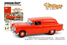 Chevrolet  - Sedan 1955  - 1:64 - GreenLight - 39150A - gl39150A | Toms Modelautos