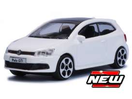 Volkswagen  - Polo GTI white - 1:43 - Bburago - 30233W - bura30233W | Toms Modelautos