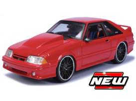 Ford  - Mustang SVT Cobra 1993 red - 1:24 - Maisto - 32549 - mai32549 | Toms Modelautos