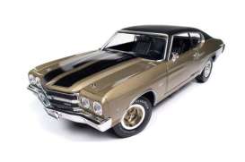 Chevrolet  - Chevelle SS 1970 gold - 1:18 - Auto World - AMM1332 - AMM1332 | Toms Modelautos