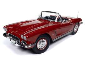 Chevrolet  - Corvette 1962 maroon - 1:18 - Auto World - AMM1338 - AMM1338 | Toms Modelautos