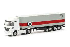 Mercedes Benz  - Actros grey/white/red - 1:120 - Herpa - H066846 - herpa066846 | Toms Modelautos