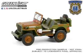 Willys  - MB 1942  - 1:64 - GreenLight - 61050A - gl61050A | Toms Modelautos