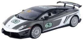 Lamborghini  - Gallardo LP 560 grey/white - 1:24 - Motor Max - 73793 - mmax73793 | Toms Modelautos