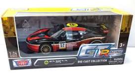 Lotus  - Evora S blue/red - 1:24 - Motor Max - 73795 - mmax73795 | Toms Modelautos