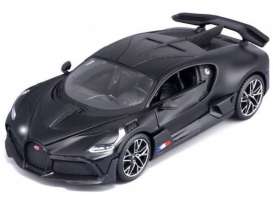 Bugatti  - Divo matt black - 1:24 - Maisto - 31526M - mai31526M | Toms Modelautos