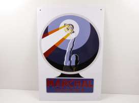 Metal Signs  - Marchal Service blue/white - Magazine Models - magPB202 - magPB202 | Toms Modelautos