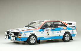 Audi  - Quattro A2 #3 1984 white/blue/red - 1:18 - SunStar - 4254 - sun4254 | Toms Modelautos