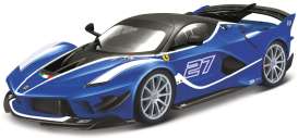 Ferrari  - FXX-K EVO 2018 blue/white/black - 1:18 - Bburago - 16012B - bura16012B | Toms Modelautos