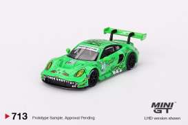 Porsche  - 913 (992) 2023 green - 1:64 - Mini GT - 00713-L - MGT00713lhd | Toms Modelautos