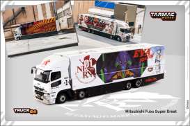 Mitsubishi  - Fuso white/various - 1:64 - Tarmac - T64T-TL001-EVA - TC-T64T-TL001-EVA | Toms Modelautos