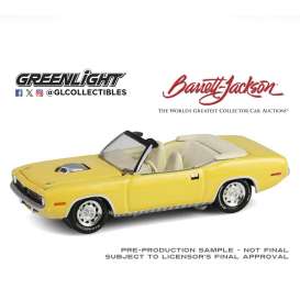 Plymouth  - Cuda Convertible 1970 yellow - 1:64 - GreenLight - 37320E - gl37320E | Toms Modelautos