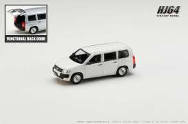 Toyota  - Probox Van DX white - 1:64 - Hobby Japan - HJ641062W - HJ641062W | Toms Modelautos