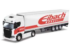 Scania  - S730  red/white - 1:43 - Bburago - 31468WT - bura31468WT | Toms Modelautos