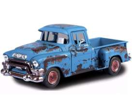 GMC  - Blue Chip Pickup 1955 blue - 1:24 - Motor Max - 79071 - mmax79071 | Toms Modelautos