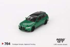 BMW  - M3 Touring 2022 green - 1:64 - Mini GT - 00764-R - MGT00764rhd | Toms Modelautos