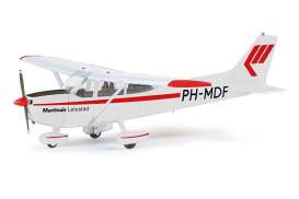 Cessna  - 172  white/red - 1:87 - Herpa - H019477 - herpa019477 | Tom's Modelauto's