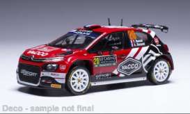 Citroen  - C3 2024 black/white/red - 1:43 - IXO Models - ram916 - ixram916 | Toms Modelautos