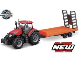 Case  - IH Optium CVX 300 red/black - Bburago - 31687 - bura31687 | Toms Modelautos