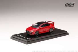 Mitsubishi  - Lancer Evolution X red - 1:64 - Hobby Japan - HJ642053CR - HJ642053CR | Toms Modelautos