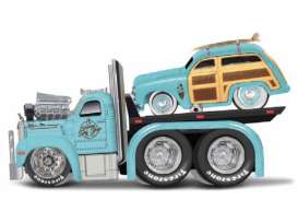 Mack  - blue/brown - 1:64 - Maisto - 11532-11550 - mai11532-11550 | Toms Modelautos