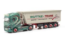 Renault  - T green/white - 1:87 - Herpa Trucks - H317610 - herpa317610 | Toms Modelautos