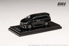 Lexus  - LM500h black - 1:64 - Hobby Japan - HJ642076ABK - HJ642076ABK | Toms Modelautos