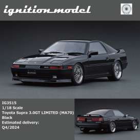 Toyota  - Supra 3.0 GT black - 1:18 - Ignition - IG3515 - IG3515 | Toms Modelautos