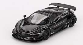 McLaren  - 720S 2023 black - 1:64 - Mini GT - 00777-R - MGT00777rhd | Toms Modelautos