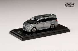 Lexus  - LM 350h sonic titanium - 1:64 - Hobby Japan - HJ643076BS - HJ643076BS | Toms Modelautos