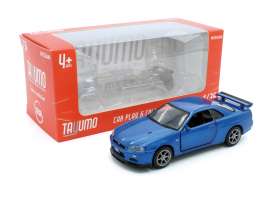 Nissan  - GTR R34 blue - 1:36 - Tayumo - 36115211 - tay36115211 | Toms Modelautos