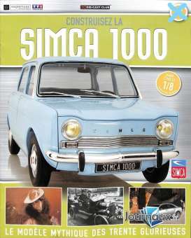 Simca  - Simca 1000  - 1:8 - Magazine Models - 8Simca - mag8Simca-55 | Tom's Modelauto's