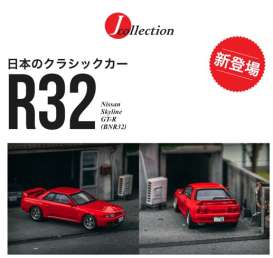 Nissan  - Skyline GT-R 32 red - 1:64 - Tarmac - JC64-008-RD - TC-JC64-008-RD | Toms Modelautos