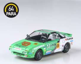 Toyota  - MR2 MK1 AW11 1985 white/green - 1:64 - Para64 - 55366 - pa55366 | Toms Modelautos