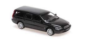 Volvo  - V70 2000 black - 1:43 - Maxichamps - 940171210 - mc940171210 | Toms Modelautos