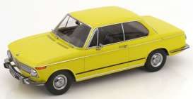 BMW  - 1602 1971 yellow - 1:18 - KK - Scale - 181073 - kkdc181073 | Toms Modelautos