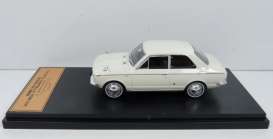 Toyota  - Corolla 1100 DX 1966 white - 1:43 - Magazine Models - 1100 DX - magJPCorolla | Toms Modelautos