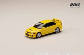 Mitsubishi  - Lancer 1998 yellow - 1:64 - Hobby Japan - HJ642032AY - HJ642032AY | Toms Modelautos