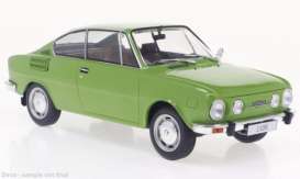 Skoda  - 110R 1970 green - 1:24 - Whitebox - 124227 - WB124227 | Toms Modelautos