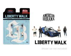 Figures Liberty Walk - Team Liberty Walk various - 1:64 - American Diorama - 2415MJ - AD2415MJ | Tom's Modelauto's