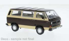 Volkswagen  - T3 Caravelle 1981 brown/beige - 1:43 - IXO Models - CLC573 - ixCLC573 | Toms Modelautos