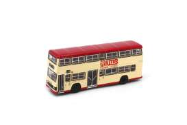 Leyland  - Olympian red/beige - 1:110 - Tiny Toys - KMB2023170 - tinyKMB2023170 | Toms Modelautos