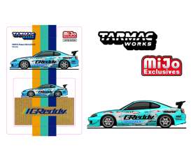 Nissan  - Silvia (S15) blue - 1:64 - Tarmac - T64G-023-GDY - TC-T64G-023-GDY | Toms Modelautos