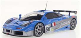 McLaren  - F1 GT-R 1995 blue/grey - 1:18 - Solido - 1804109 - soli1804109 | Toms Modelautos