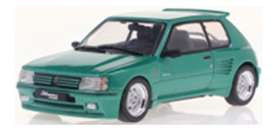 Peugeot  - 205 1992 green - 1:43 - Solido - 4310807 - soli4310807 | Toms Modelautos